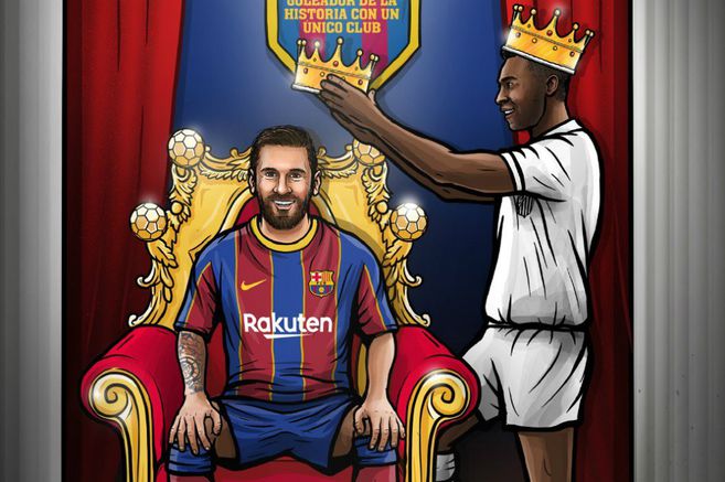 Lionel Messi alcanza un nuevo récord mundial