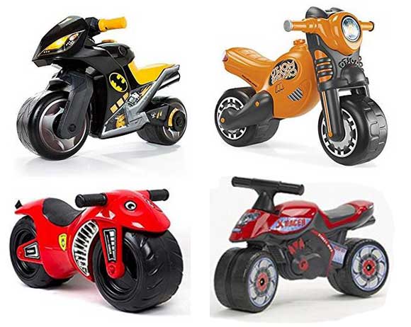 Las motos para niños son molonas y muy seguras