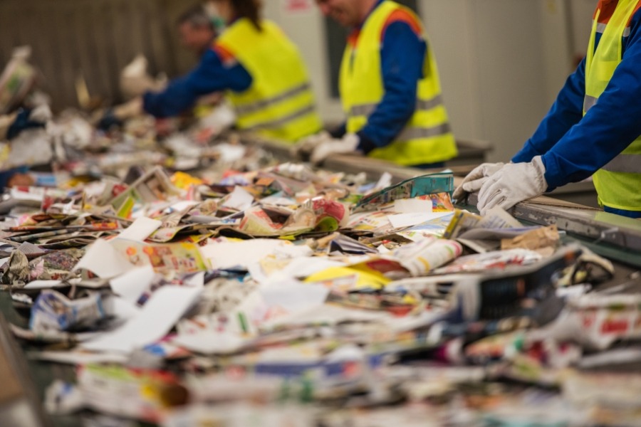 empresa de reciclaje de papel y cartón